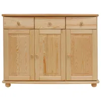 Комод Drewmax KD143 92 x 125 x 42см / Дерево / Разноцветный