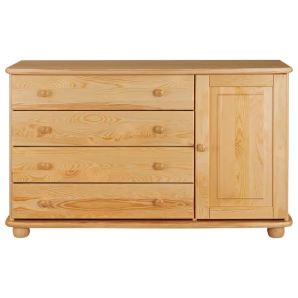 Комод Drewmax KD148 76 x 125 x 42см / Дерево / Разноцветный photo 1 Комод Drewmax KD148 76 x 125 x 42см / Дерево / Разноцветный photo 1