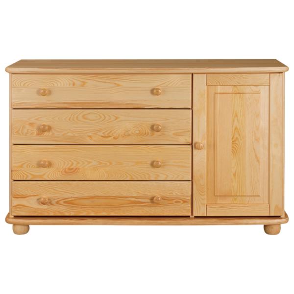 Комод Drewmax KD148 76 x 125 x 42см / Дерево / Разноцветный photo 1 Комод Drewmax KD148 76 x 125 x 42см / Дерево / Разноцветный photo 1