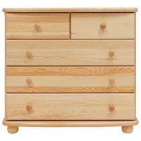 Комод Drewmax KD149 76 x 85 x 42см / Дерево / Разноцветный