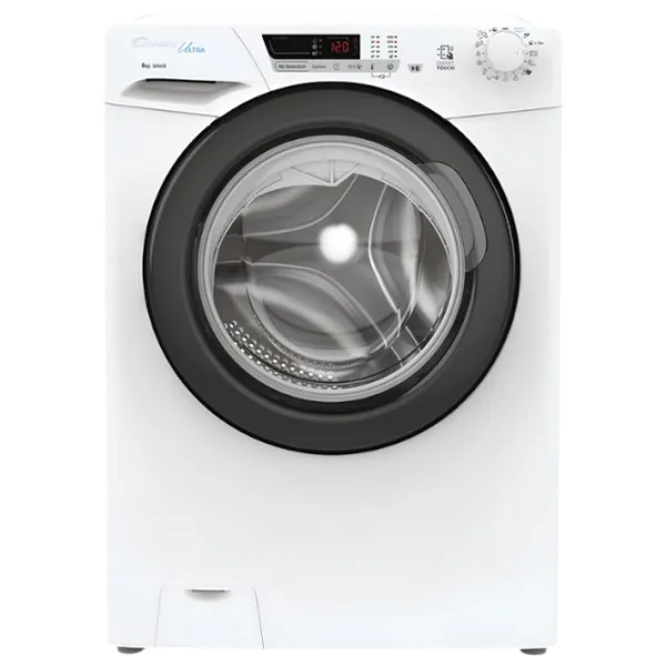 Mașină de spălat Candy HCU1282DWB4/1-S 8 kg / 1200 rpm / White photo 1