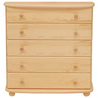 Comodă Drewmax KD151 92 x 85 x 42 / Lemn / Multicolor