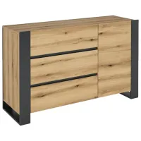 Комод Magnus Combo C22 78.8 x 130 x 42.1см / ЛДСП / Дуб - Графит