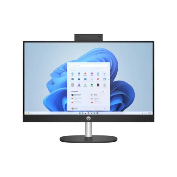 All-in-One PC HP AIO 23.8" Full HD Core i3/ 24-cr0051ci/ 8 GB/ 512 GB/ Black photo 1