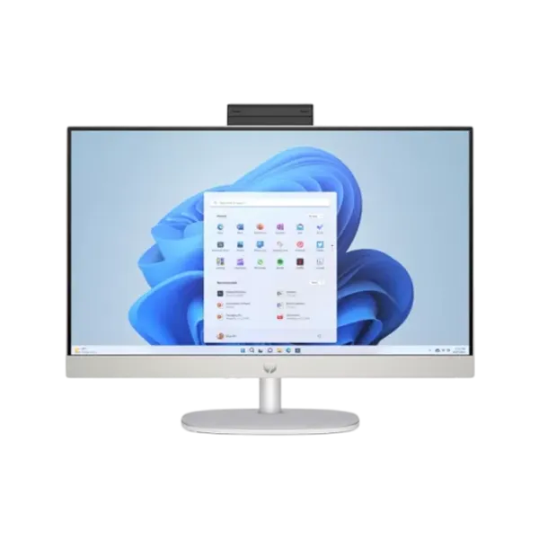 Моноблок HP AIO 23.8" Full HD Ryzen 5/ 24-cr0017ci/ 8 ГБ/ 512 ГБ/ Белый photo 1