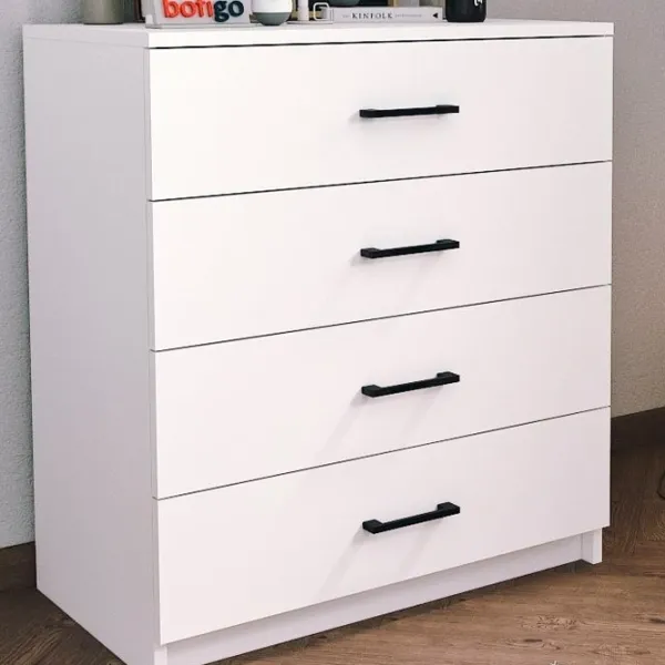 Comodă Nex Home 27-01-01 85 x 76 x 44.2 / PAL / Alb photo 2