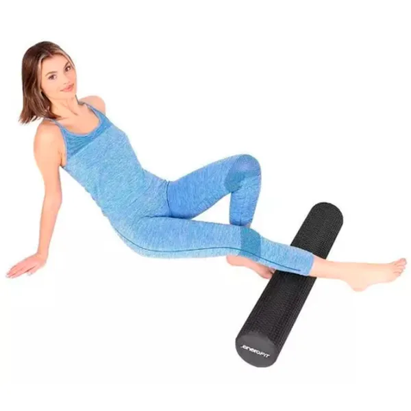 Валик для массажа Enero Yoga Roller Черный / ЭВА photo 2