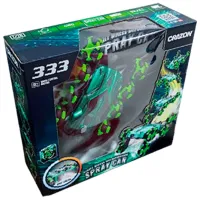Машинка Crazon Eight-Wheels Drift Car with Smoking 57401 12 км/ч / 2.4 ГГц / Черный Зеленый photo 3