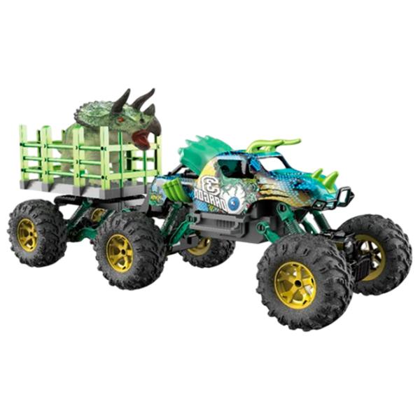 Mașină Crazon Dinosaur Truck 57402 20 km/h / 2.4 GHz / Black Green photo 4 Mașină Crazon Dinosaur Truck 57402 20 km/h / 2.4 GHz / Black Green photo 4