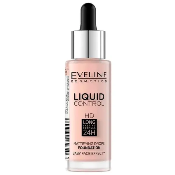 Primer Eveline Cosmetics Liquid Control Ivory / 0.032l photo 1 Primer Eveline Cosmetics Liquid Control Ivory / 0.032l photo 1