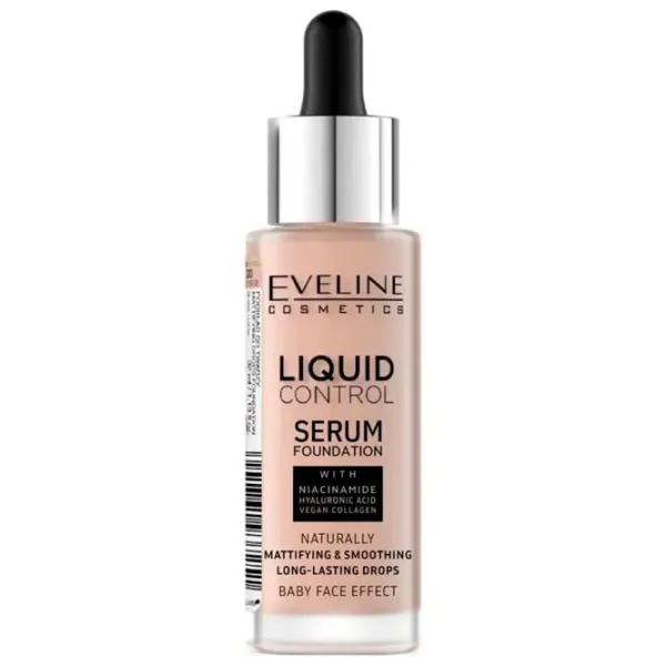 Primer Eveline Cosmetics Liquid Control Rose Beige / 0.032l photo 1 Primer Eveline Cosmetics Liquid Control Rose Beige / 0.032l photo 1