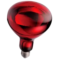 Инфракрасная лампа Накал Tehno MS 00000955  E27 / 300 Вт / 1277 К / / Red