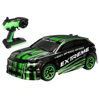 Mașină Crazon High Speed Off Road Car 57403 20 km/h / 2.4 GHz / White Green photo 4