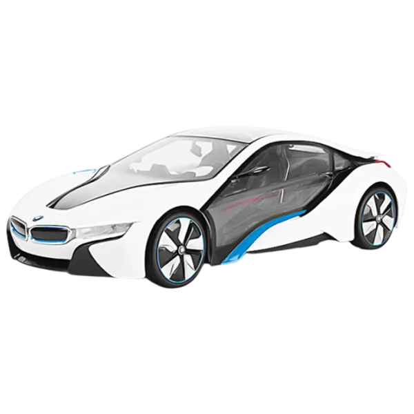 Mașină Rastar BMW i8 50536 10 km/h / 2.4 GHz / Black White photo 1 Mașină Rastar BMW i8 50536 10 km/h / 2.4 GHz / Black White photo 1