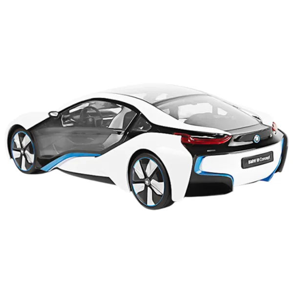 Mașină Rastar BMW i8 50536 10 km/h / 2.4 GHz / Black White photo 3 Mașină Rastar BMW i8 50536 10 km/h / 2.4 GHz / Black White photo 3