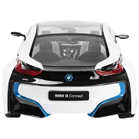 Mașină Rastar BMW i8 50536 10 km/h / 2.4 GHz / Black White photo 4