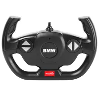Mașină Rastar BMW i8 50536 10 km/h / 2.4 GHz / Black White photo 5