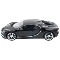 Mașină Rastar Bugatti Chiron 27049 10 km/h / / Gray Black photo 2