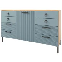 Comodă ML-Mobila Velvet №12 88.2 x 150.1 x 50.1 / PAL / Laguna Soft