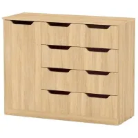 Комод KompaniT 4+1М 84.9 x 105.4 x 42.5см / ЛДСП / Дуб Сонома