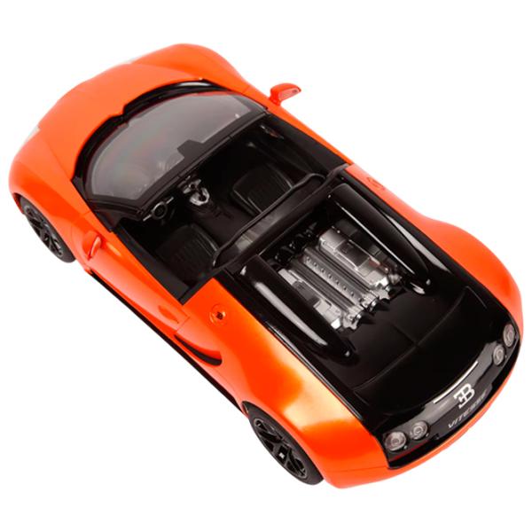 Mașină Rastar Bugatti Grand Sport Vitesse 58201 9 km/h / / Black Orange photo 3 Mașină Rastar Bugatti Grand Sport Vitesse 58201 9 km/h / / Black Orange photo 3