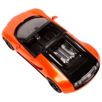 Mașină Rastar Bugatti Grand Sport Vitesse 58201 9 km/h / / Black Orange photo 3