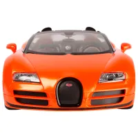 Mașină Rastar Bugatti Grand Sport Vitesse 58201 9 km/h / / Black Orange photo 4
