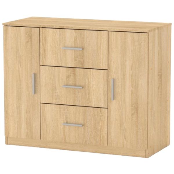 Comodă KompaniT 3+2 89.1 x 111 x 49.3 / LPAL / Somona Oak photo 1