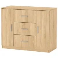 Комод KompaniT 3+2 89.1 x 111 x 49.3см / ЛДСП / Дуб Сонома