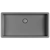 Умывальник Aquatoria MB-L-0105 Прямоугольная / Врезной / Серый