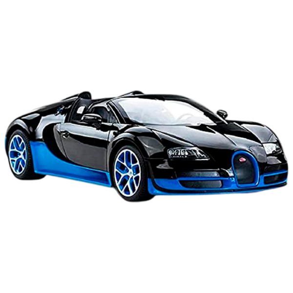 Mașină Rastar Bugatti Grand Sport Vitesse 58200 9 km/h / / Blue Black photo 1 Mașină Rastar Bugatti Grand Sport Vitesse 58200 9 km/h / / Blue Black photo 1