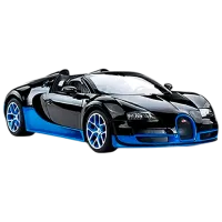 Mașină Rastar Bugatti Grand Sport Vitesse 58200 9 km/h / / Blue Black