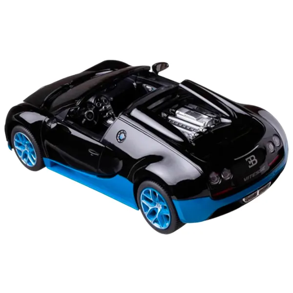 Mașină Rastar Bugatti Grand Sport Vitesse 58200 9 km/h / / Blue Black photo 4 Mașină Rastar Bugatti Grand Sport Vitesse 58200 9 km/h / / Blue Black photo 4