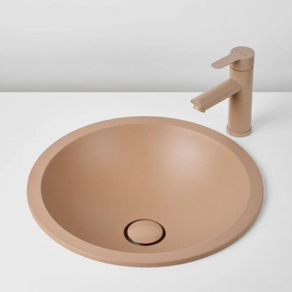 Умывальник Aquatoria MB-L-0107 Круглая / Врезной / Бронзовый photo 3