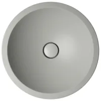 Умывальник Aquatoria MB-L-0108 Круглая / Врезной / Серый