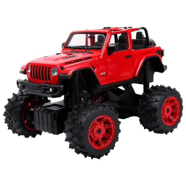 Машинка Rastar JEEP Wrangler JL with Big foot design 27066 8 км/ч / 2.4 ГГц / Черный Красный photo 1