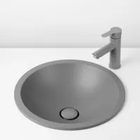 Lavoar Aquatoria MB-L-0108 Rotundă / Încastrabil / Gray photo 2