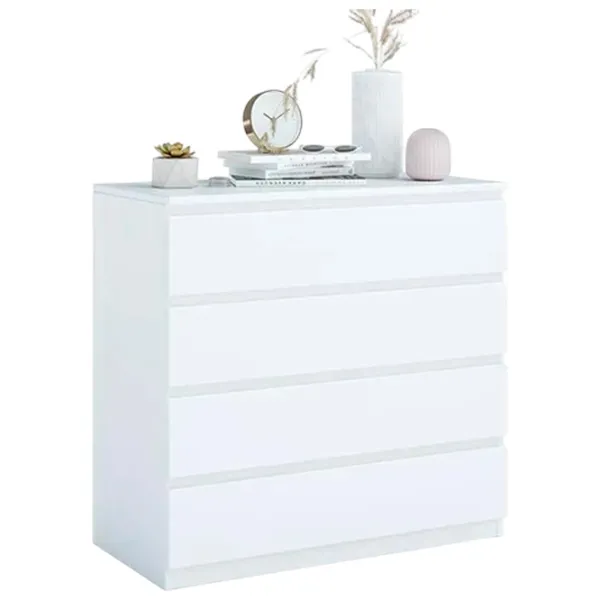 Комод KLEN Catrine  86 x 90.2 x 45см / Дерево / Белый photo 1 Комод KLEN Catrine  86 x 90.2 x 45см / Дерево / Белый photo 1