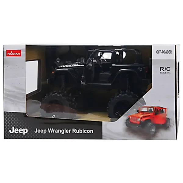Машинка Rastar JEEP Wrangler JL with Big foot design 27067 8 км/ч / 2.4 ГГц / Серый Черный photo 2