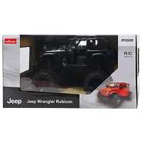 Mașină Rastar JEEP Wrangler JL with Big foot design 27067 8 km/h / 2.4 GHz / Gray Black photo 2