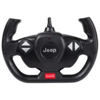 Mașină Rastar JEEP Wrangler JL with Big foot design 27067 8 km/h / 2.4 GHz / Gray Black photo 5