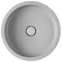 Умывальник Aquatoria MB-L-0120 Круглая / Врезной / Серый