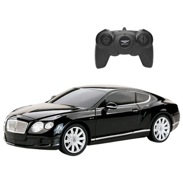 Mașină Rastar Bentley Confinental GT 50615 10 km/h / 2.4 GHz / Gray Black photo 4