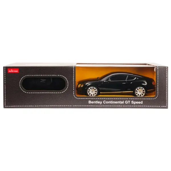 Mașină Rastar Bentley Confinental GT 50615 10 km/h / 2.4 GHz / Gray Black photo 8