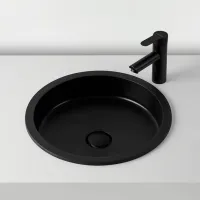 Lavoar Aquatoria MB-L-0121 Rotundă / Încastrabil / Black photo 3