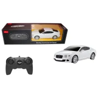 Mașină Rastar Bentley Confinental GT 50616 10 km/h / 2.4 GHz / Gray White photo 8