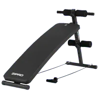 Спортивная скамья Zipro Slant Силовые упражнения / Черный
