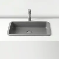 Lavoar Aquatoria MB-L-0103 Dreptunghiulară / Încastrabil / Gray photo 2