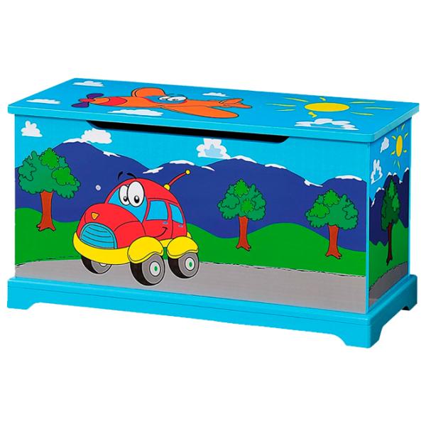 Comodă Kesper 17743 32 x 59 x 26 / MDF / Blue photo 1