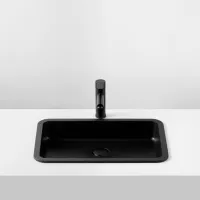 Lavoar Aquatoria MB-L-0104 Dreptunghiulară / Încastrabil / Black photo 3